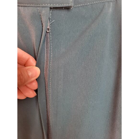 NWT Nancy Michaels Embroidered Green 2-Piece Career Work Shirt & Skirt Size 14.5 - Picture 15 of 16